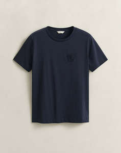 GANT БЛУЗА KMREG SCRIPT SS T-SHIRT