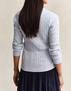 GANT ЖИЛЕТКА STRETCH COTTON CABLE CARDIGAN