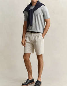 GANT БЛУЗА KMLINEN SS T-SHIRT