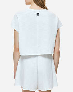 DIRTY LAUNDRY RELAXED RAW CUT T-SHIRT