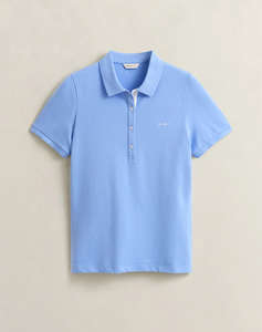 GANT БЛУЗА KMSLIM CONTRAST COLOR SS PIQUE POLO