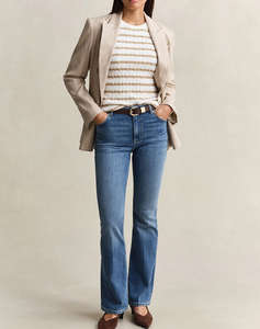 GANT TROUSERS SLIM FLARE STRETCH JEANS