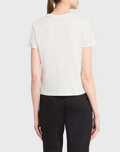 TOMMY HILFIGER GOLD BUTTON SLIM SS TEE