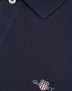 GANT БЛУЗА KMREG SHIELD SS PIQUE POLO