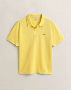 GANT БЛУЗА KMREG SHIELD SS PIQUE POLO