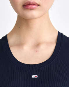 TOMMY JEANS TJW ESSENTIAL RIB TANK EXT
