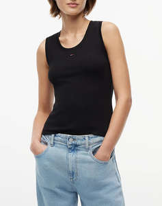TOMMY JEANS TJW ESSENTIAL RIB TANK EXT