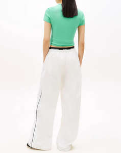 TOMMY JEANS TJW SLIM ESSENTIAL RIB SS EXT