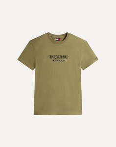 TOMMY JEANS TJM REG BILLS FONT SS TEE EXT