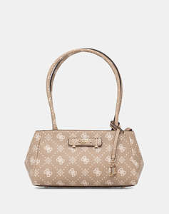 GUESS CARRIE LOGO GRLFND SHLDR STCHL ДАМСКА ЧАНТА