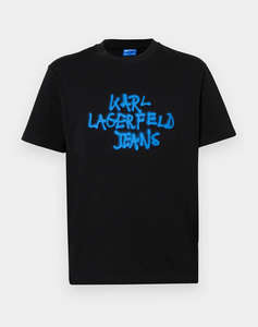 KARL LAGERFELD JEANS KLJ REG SS GRAFFITI TEE