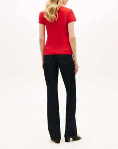 TOMMY HILFIGER TH SCRIPT SLIM SS TEE