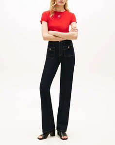 TOMMY HILFIGER TH SCRIPT SLIM SS TEE