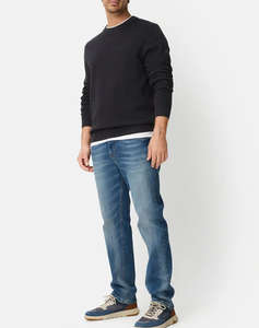 CAMEL ПЛЕТЕНА БЛУЗА crew neck