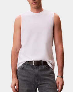 CALVIN KLEIN JEANS 30S JERSEY BADGE MUSCLE TANK