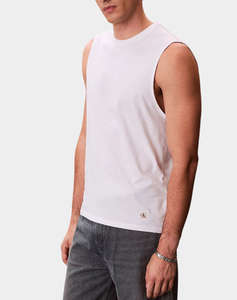 CALVIN KLEIN JEANS 30S JERSEY BADGE MUSCLE TANK