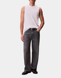 CALVIN KLEIN JEANS 30S JERSEY BADGE MUSCLE TANK