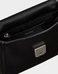 CALVIN KLEIN JEANS EMBLEM HW PEBBLE CROSSBODY 20