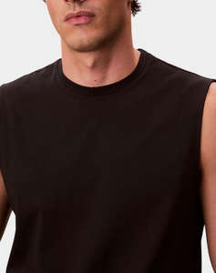 CALVIN KLEIN JEANS 30S JERSEY BADGE MUSCLE TANK