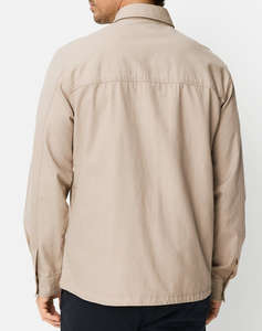 CAMEL РИЗА Overshirt SOLID