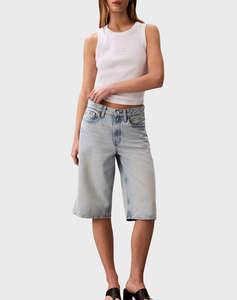 CALVIN KLEIN JEANS SL MONOGRAM RIB TANK