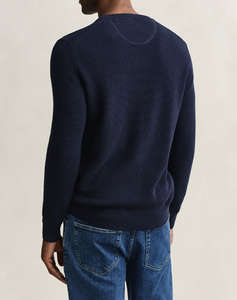 GANT ПУЛОВЕР ΜΜ MICRO TEXTURED COTTON C-NECK