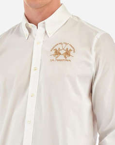 LA MARTINA РИЗА ΜΜ MAN SHIRT L/S POPLIN