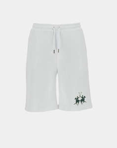 LAMARTINA MEN BERMUDA SHORTS DIAGONAL FRENCH TE