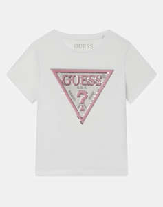 GUESS HIGH LOW SS T-SHIRT ДЕТСКА БЛУЗА GIRL