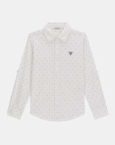 GUESS POPLIN ADJ. LS SHIRT_CEREMONY РИЗА ДЕТСКИ BOY