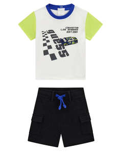 GUESS SET SS T-SHIRT+ACTIVE SHORTS SET ДЕТСКИ BOY