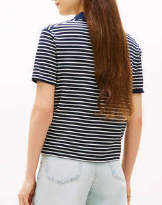 TOMMY HILFIGER LYOCELL PIQUE OPEN-NK SS POLO