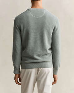 GANT ПУЛОВЕР ΜΜ MICRO TEXTURED COTTON C-NECK