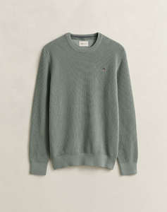 GANT ПУЛОВЕР ΜΜ MICRO TEXTURED COTTON C-NECK
