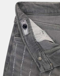 GUESS PALAZZO GREY STR DENIM PANTS TROUSERS ДЕТСКИ GIRL