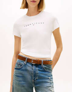 TOMMY JEANS TJW SLIM LINEAR TEE EXT