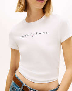 TOMMY JEANS TJW SLIM LINEAR TEE EXT