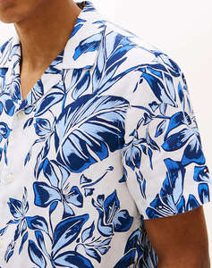 TOMMY HILFIGER LINEN FLORAL AOP SS RF 1/2