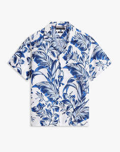 TOMMY HILFIGER LINEN FLORAL AOP SS RF 1/2