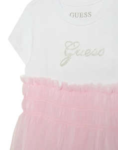 GUESS MIXED FABRIC SS DRESS РОКЛЯ ДЕТСКИ GIRL