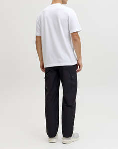 JACK&JONES JCOFUSION CHEST BRAND TEE SS CREW NOOS