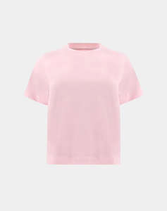 LA MARTINA БЛУЗА T-SHIRT KMWOMAN T-SHIRT S/s CREWNECK LGT