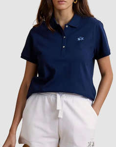 LA MARTINA БЛУЗА POLO KMWOMAN POLO S/S 30/1 COTTON PIQ