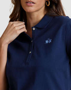 LA MARTINA БЛУЗА POLO KMWOMAN POLO S/S 30/1 COTTON PIQ