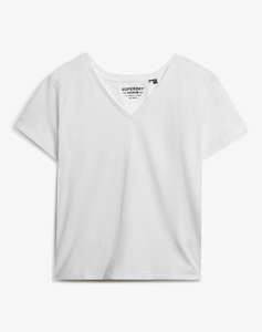 SUPERDRY D1 STUDIOS SLUB EMB VEE TEE ДАМСКА БЛУЗА