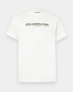 KARL LAGERFELD JEANS KLJ SLIM SS REFLECTION TEE