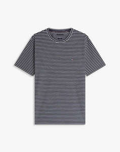 TOMMY HILFIGER ESS SEASONAL REG FIT STRIPE TEE
