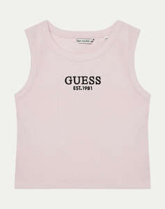 GUESS RIB MIDI SL T-SHIRT ДЕТСКА БЛУЗА GIRL