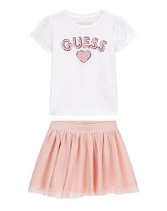 GUESS SET T-SHIRT+ SKIRT SET ДЕТСКИ GIRL