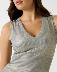 GUESS SL V-NECK MARILENA TOP ДАМСКА БЛУЗА